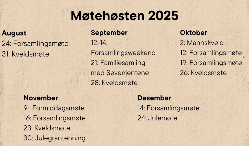 møtehøsten 2025